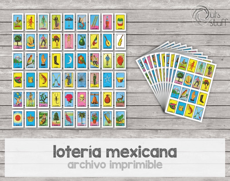 Mexican lottery in spanish