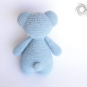 Bear amigurumi, crochet bear, teddy bear amigurumi image 3