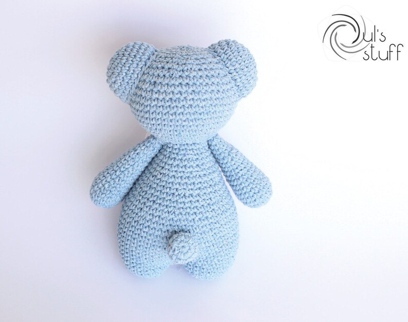 Bear amigurumi, crochet bear, teddy bear amigurumi image 3