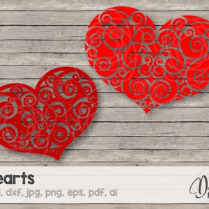 Heart svg, Valentine&#39;s day svg, hearts svg, cricut, valentines day, hearts, cut files, svg, dxf, jpg, png, eps, pdf, Valentines day heart