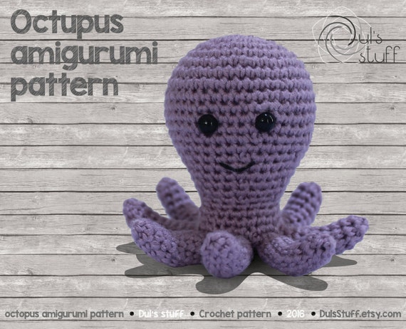 Ganchillo Ojos Para Pulpos Reversibles Patrón PDF De Pulpo