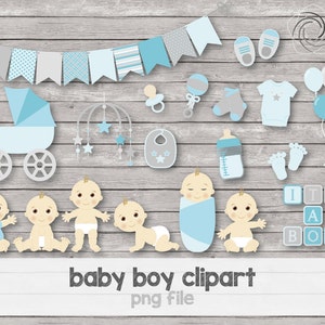 Baby shower images, baby boys, blue babies