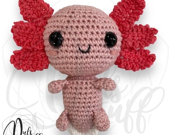 Axolotl, crochet axolotl, amigurumi axolotl, cadeau axolotl, axolotl, crochet axolotl, peluche axolotl.