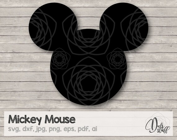 Mickey Mouse svg, Mickey Mouse, Mickey Mouse silhouette, Mickey Mouse cut files, Mickey Mouse, svg, dxf, jpg, png, eps, pdf, ai Il_570xn