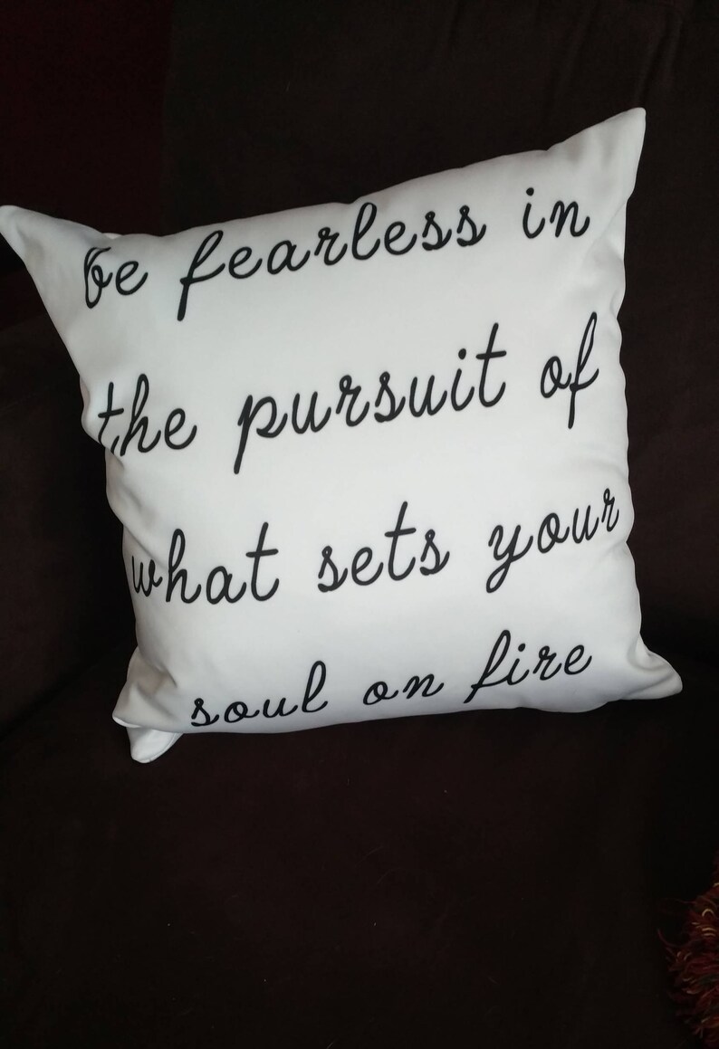 Be Fierce Throw Pillow image 4