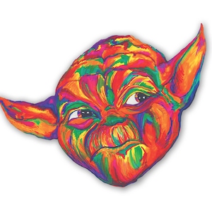 May The Color Be With You -- Art Print
