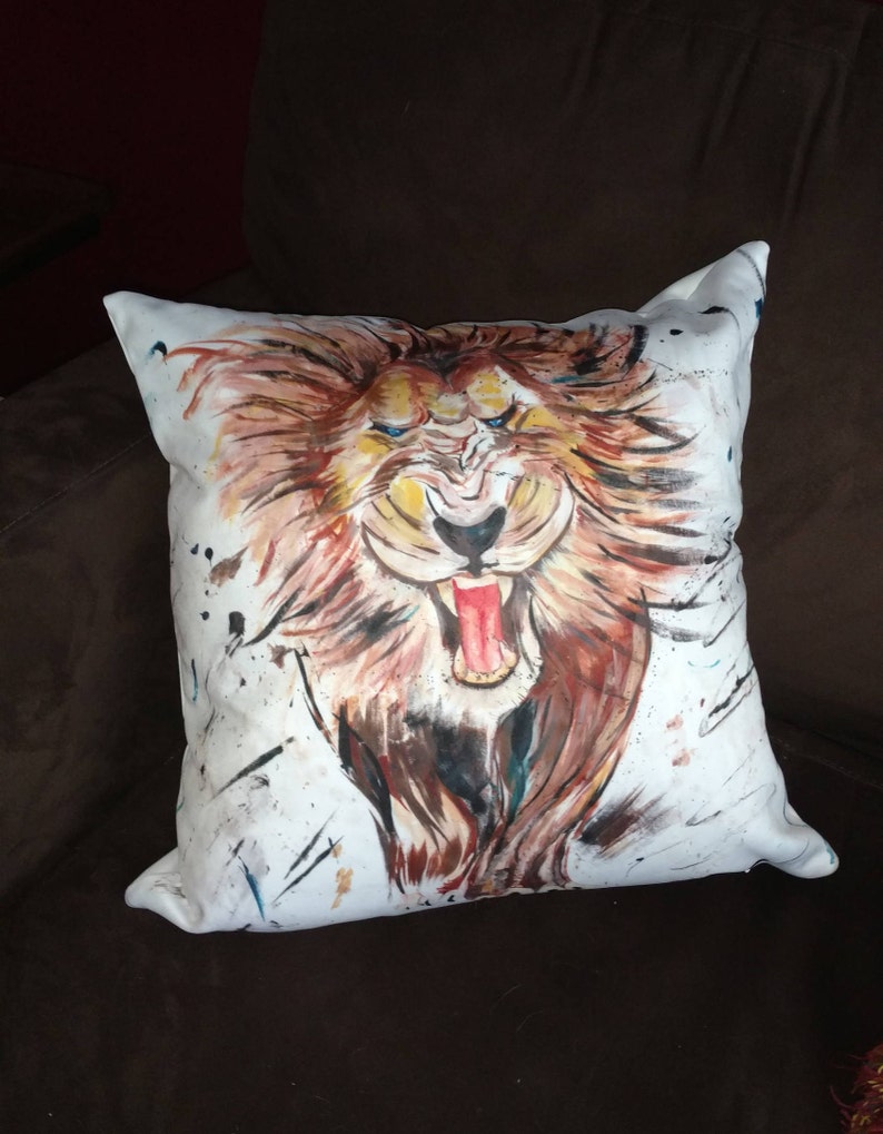 Be Fierce Throw Pillow image 3