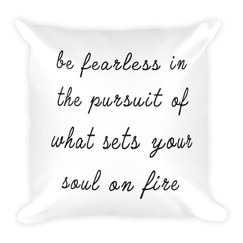 Be Fierce Throw Pillow image 2