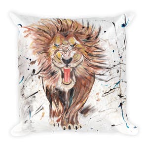 Be Fierce Throw Pillow image 1