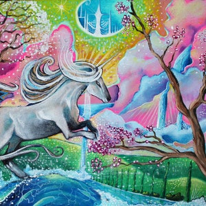 Pegasus - Printable Wall Art, Digital Print, Fantasy Print, Decor