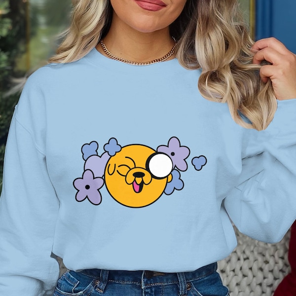 Adventure Time, Finn's Tattoo of Jake Sweater, Cozy Sweater, Classic Cartoons, Rare