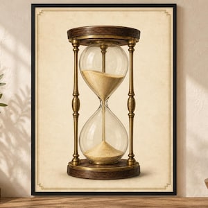 The Quiet Hour Art Print — Unframed or Black Framed 12x18