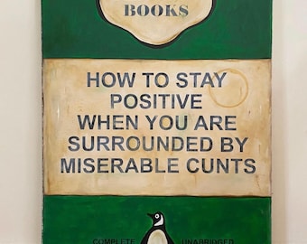 Custom Book Cover Painting Choose Your Design/words (91cm x 61cm)