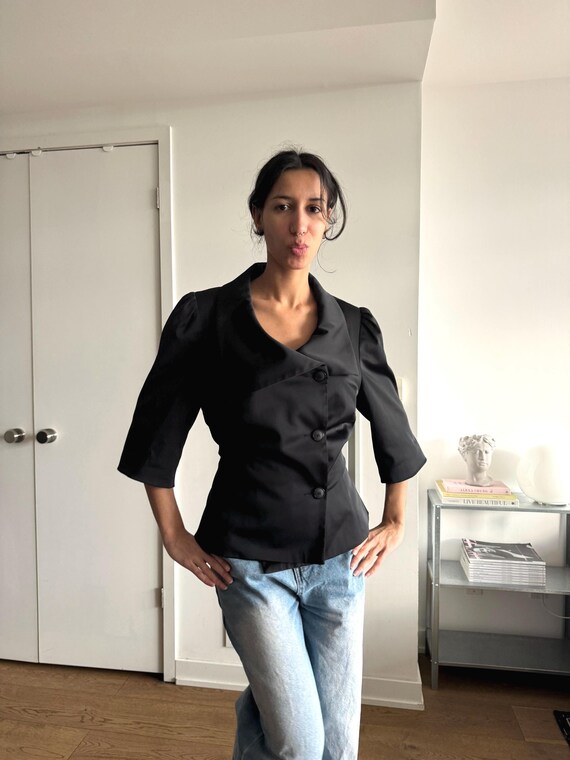 Trench Half sleeve ONE PIECE セルフォード ハーフスリーブツイード