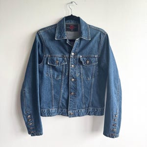 JEAN PAUL GAULTIER jean jacket / denim coat, size medium
