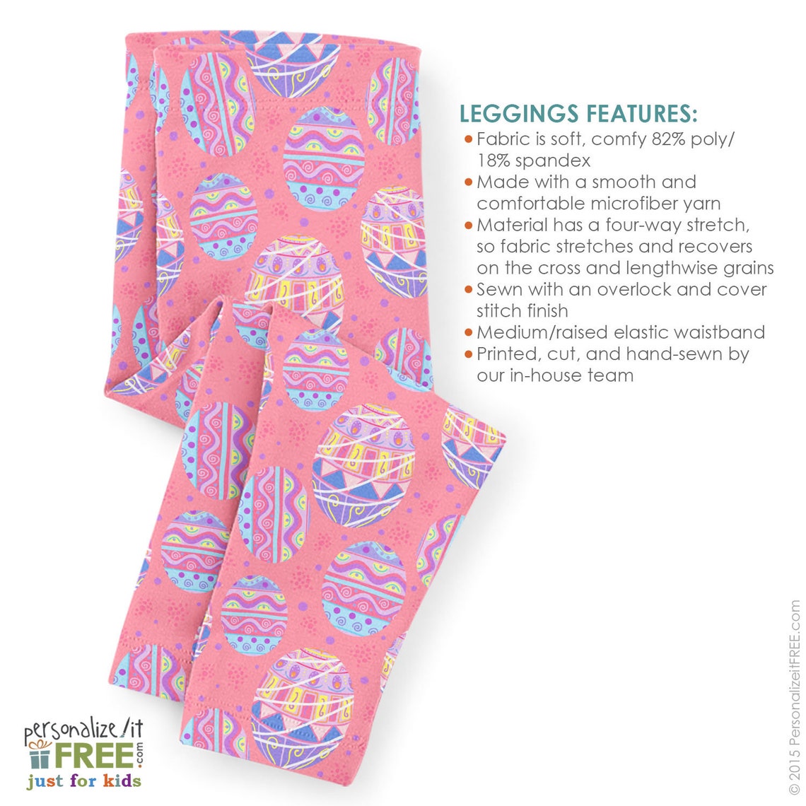 Custom PERSONALIZED Girls EASTER Leggings Set Kids Toddler 2T Etsy