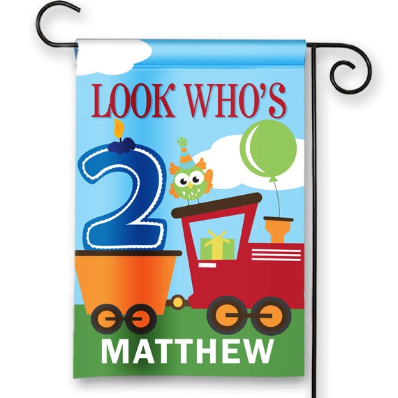 Look Whos 2 Happy 2nd Birthday Kids Boys Train Theme Party Etsy Look Whos 2 Happy 2nd Birthday Kids Boys Train Theme Party Etsy