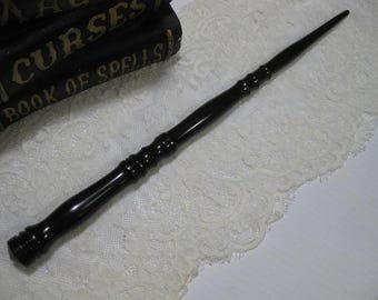 Macassar Striped Ebony Wand