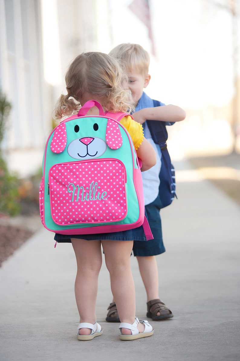 pre k backpack girl