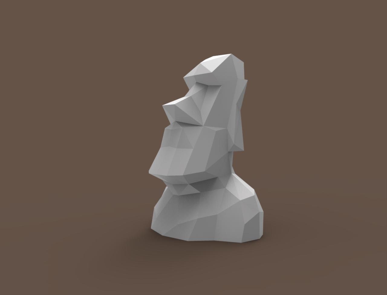 Moai by PEPE, Download free STL model