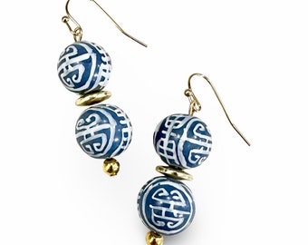 Wedgewood Blue Earrings