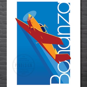 Beechcraft Bonanza (V-tail), downloadable artwork