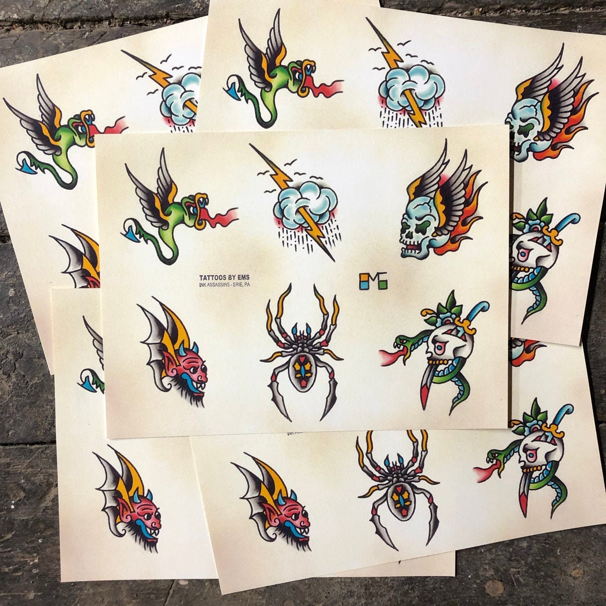 額縁 Old school tattoo FLASH graphic Old School Tattoo Flash High-Res Vector Graphic - Getty Images