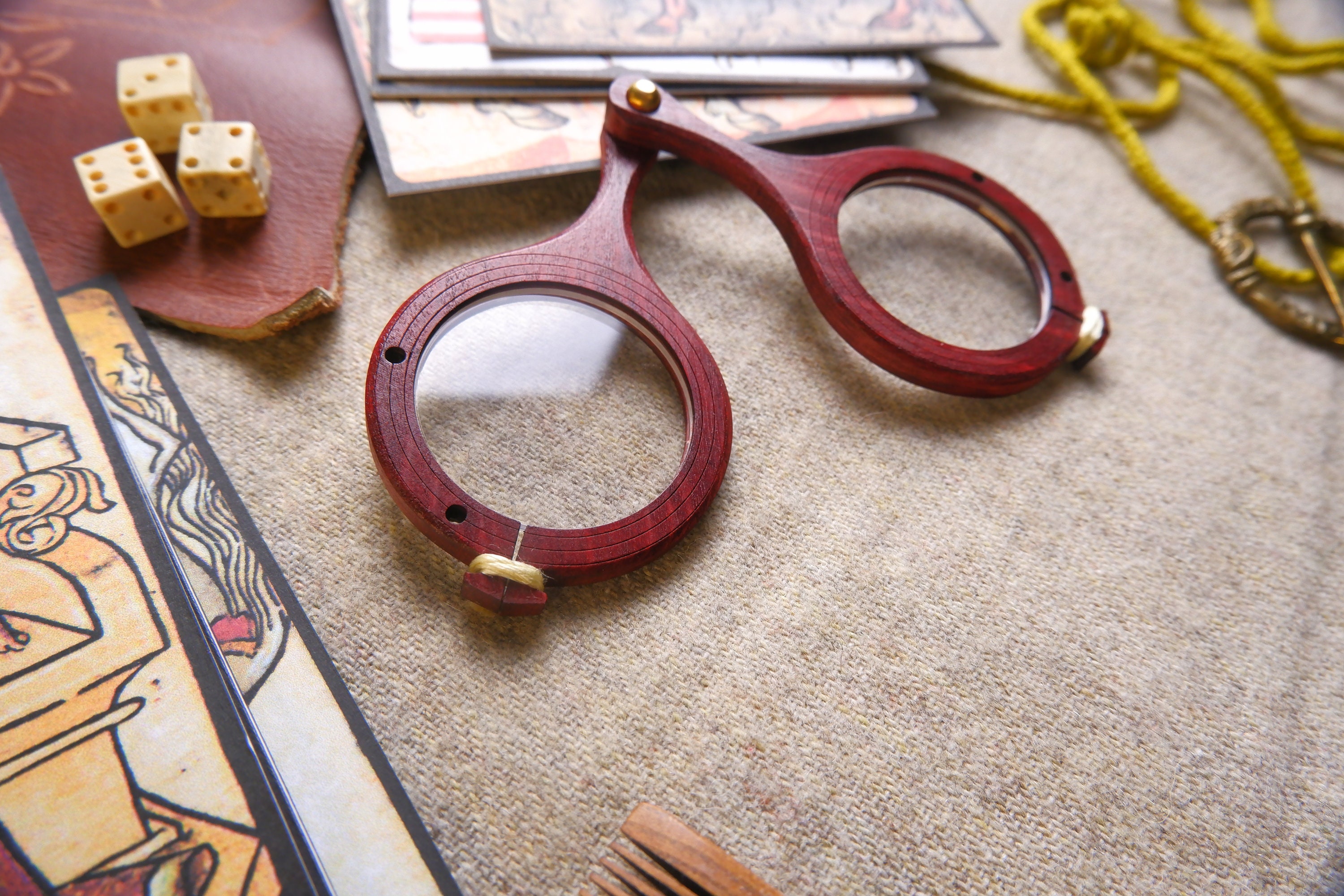 Medieval eyeglasses frame Germany for sca larp cosplay G Etsy