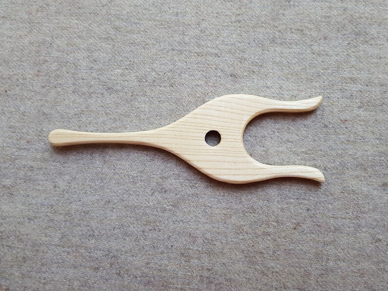 Braiding Fork Lucet Cord Making Tool Wooden Knitting Fork Etsy