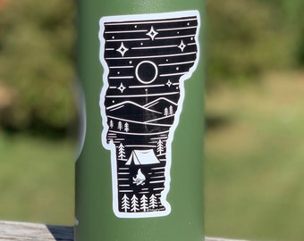 Vermont bajo las estrellas Pegatina