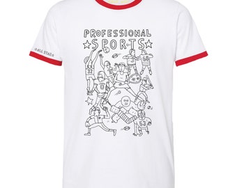 Professional Sports Ringer T-shirt