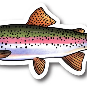 Rainbow Trout Sticker