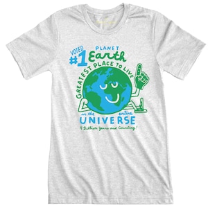 Planet Earth Tee, Unisex Earth Shirt