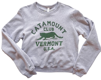 Catamount Club Vermont Shirt: Green Mountain Triblend Tee