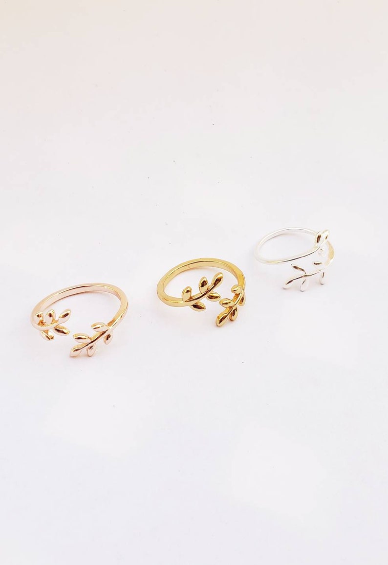 DAINTY OLIVE RING Adjustable Cross over gold Midi Toe ring jewelry Minimalist Ring Gift for her Bridesmaids gift click for more colors!