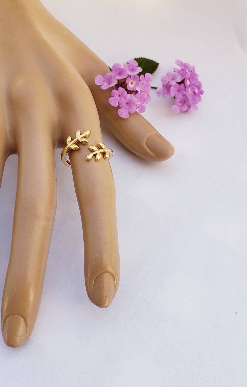 DAINTY OLIVE RING Adjustable Cross over gold Midi Toe ring jewelry Minimalist Ring Gift for her Bridesmaids gift click for more colors!