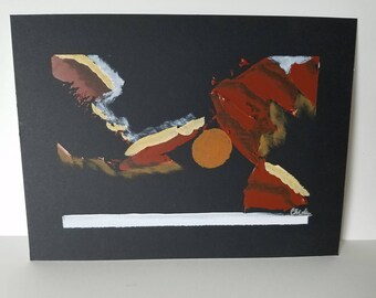 Mixed Media Acrylic Decorative Painting "Union"