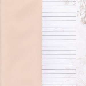 Whimsical Flowered Border Fine Lined Stationery 8.5 X 11 25 Sheets and 10 Color Co-ordinated Envelopes Available image 3