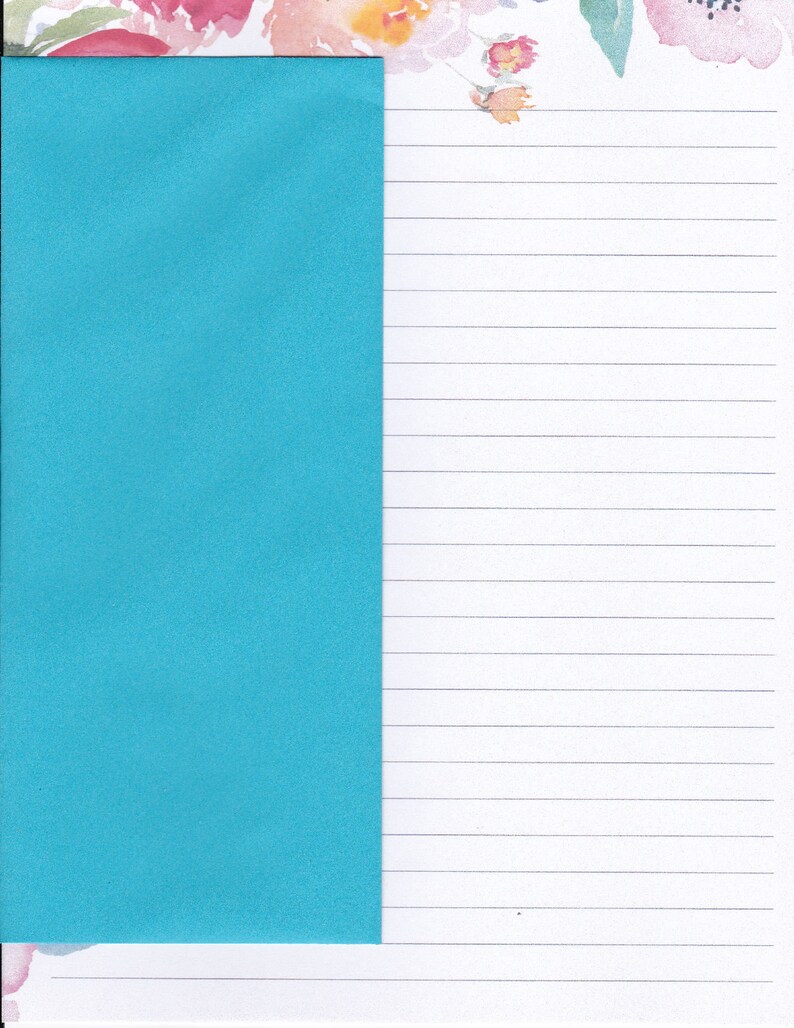 Lined letter writing paper pdf image