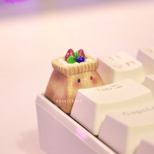 Dessert Tart - Handmade Artisan Keycap