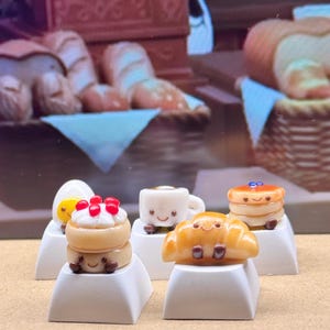 Teclas Jellycat - teclas de arcilla hechas a mano