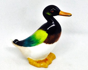 Vintage Royal Doulton Mallard Duck Figurine: English Collectible Decor
