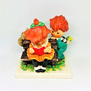 Vintage Goebel Red Head Figurine: &quot;A Young Mans Fancy&quot; Charlo