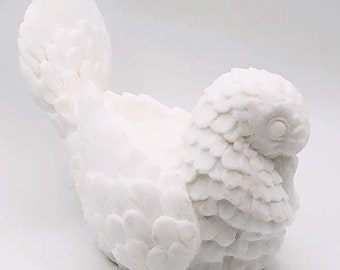 Vintage Dove, Italy White Dove, Vintage White Dove Figurine, Collectible Dove, Mid Century, Sculpted Dove, Dove Statue, Love Bird