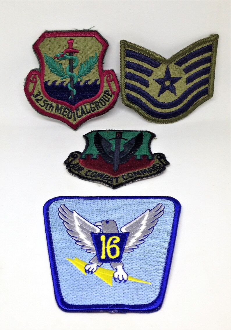 Military Sew on Patches Collectible Patches Air Combat Etsy