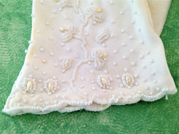 Vintage Communion Gloves, White Communion Gloves,… - image 4