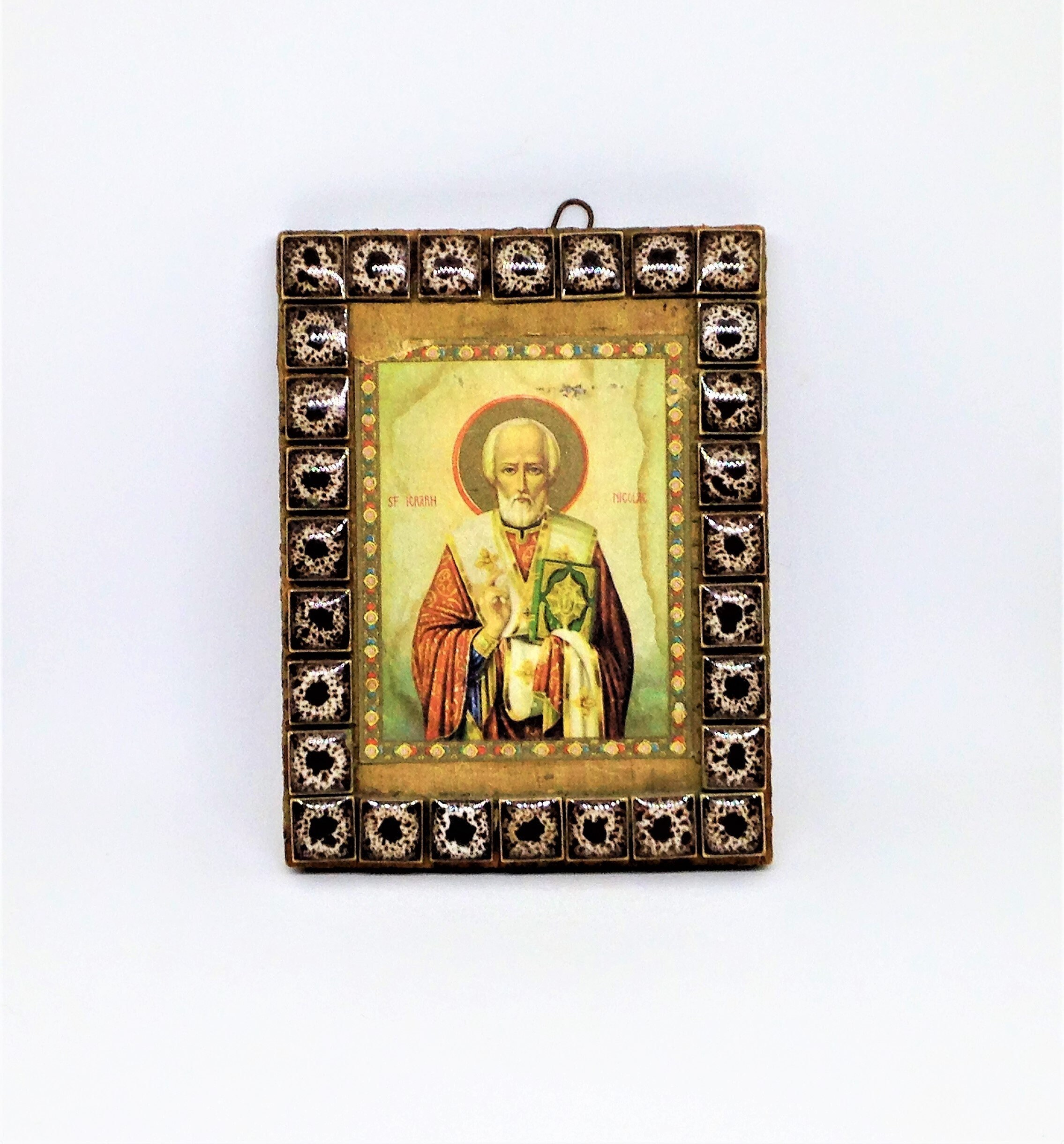 Vintage Religious Art Religious Wall Art Hand Made Religious Etsy