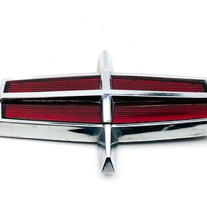 Vintage Car Badge, Car Emblem, Ford Car Parts, Reflector Car Badge, Ford Car Badge, Car Accessory, Ford Auto Part