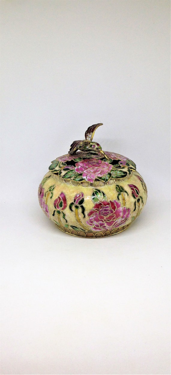 Cloisonne Hummingbird Bottle Stopper