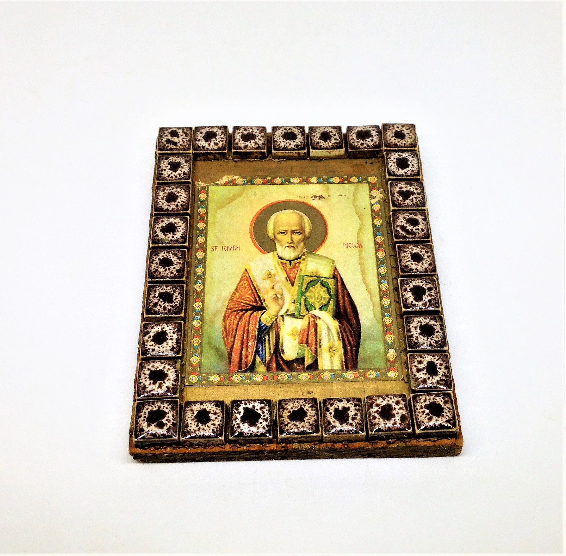 Vintage Religious Art Religious Wall Art Hand Made Religious Etsy